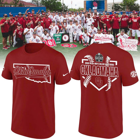 Oklahoma Sooners 2026 NCAA Baseball National Champions Tshirt