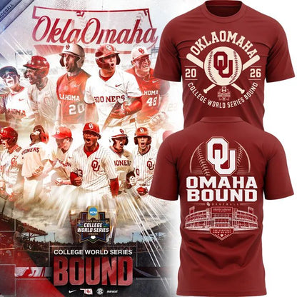 Oklahoma Sooners 2026 NCAA Baseball National Champions Tshirt
