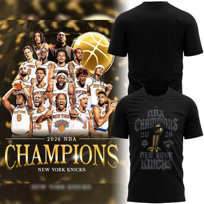 New York Knicks Basketball NBA Rings Champions Tshirt