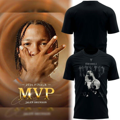 New York Knicks Jalen Brunson 2026 NBA Finals MVP Tshirt