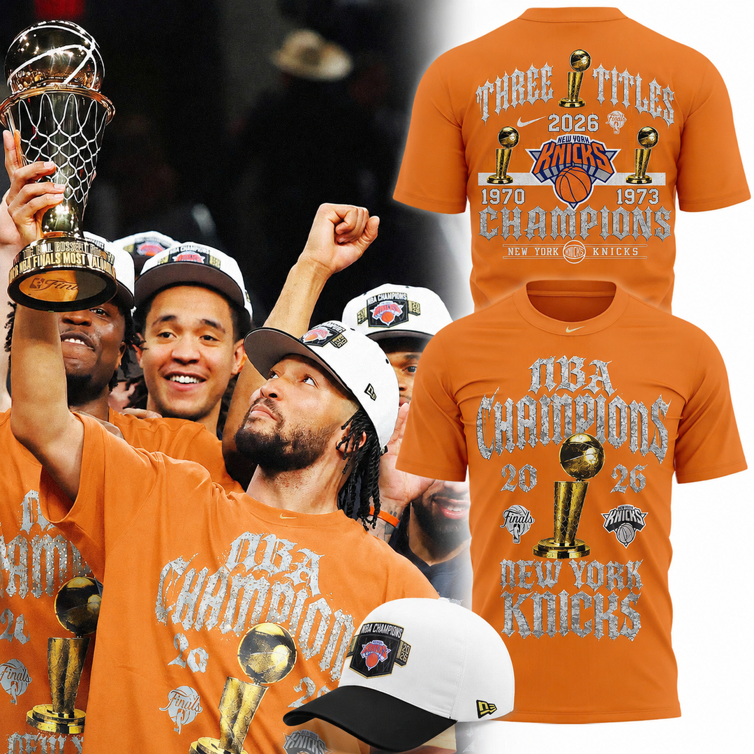 New York Knicks 2026 NBA Finals Champions Limited Edition T-Shirt