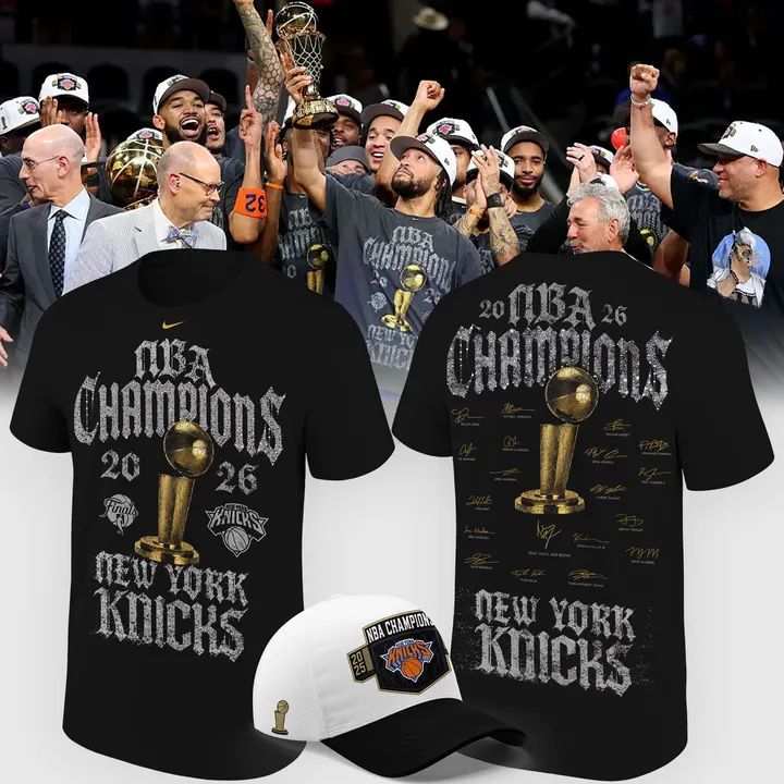 New York Knicks NBA Finals Champs Locker Room T-Shirt