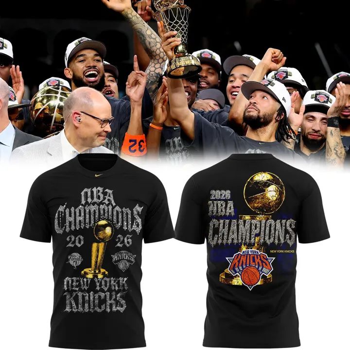 New York Knicks 2026 NBA Finals Champions Limited Edition T-Shirt