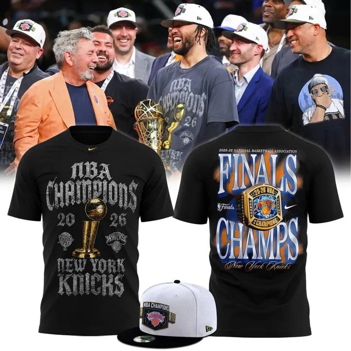 New York Knicks 2026 NBA Finals Champions Limited Edition T-Shirt
