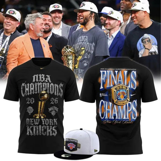 New York Knicks 2026 NBA Finals Champions Limited Edition T-Shirt