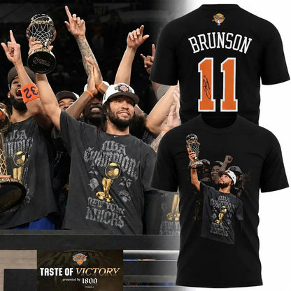 New York Knicks MVP 2026 Locker Room T-Shirt