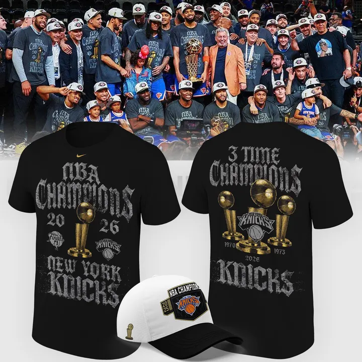 New York Knicks NBA Finals Champs Locker Room T-Shirt