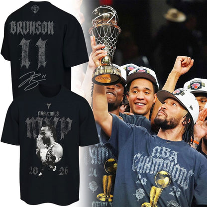 Jalen Brunson New York Knicks Unisex 2026 NBA Finals MVP T-Shirt