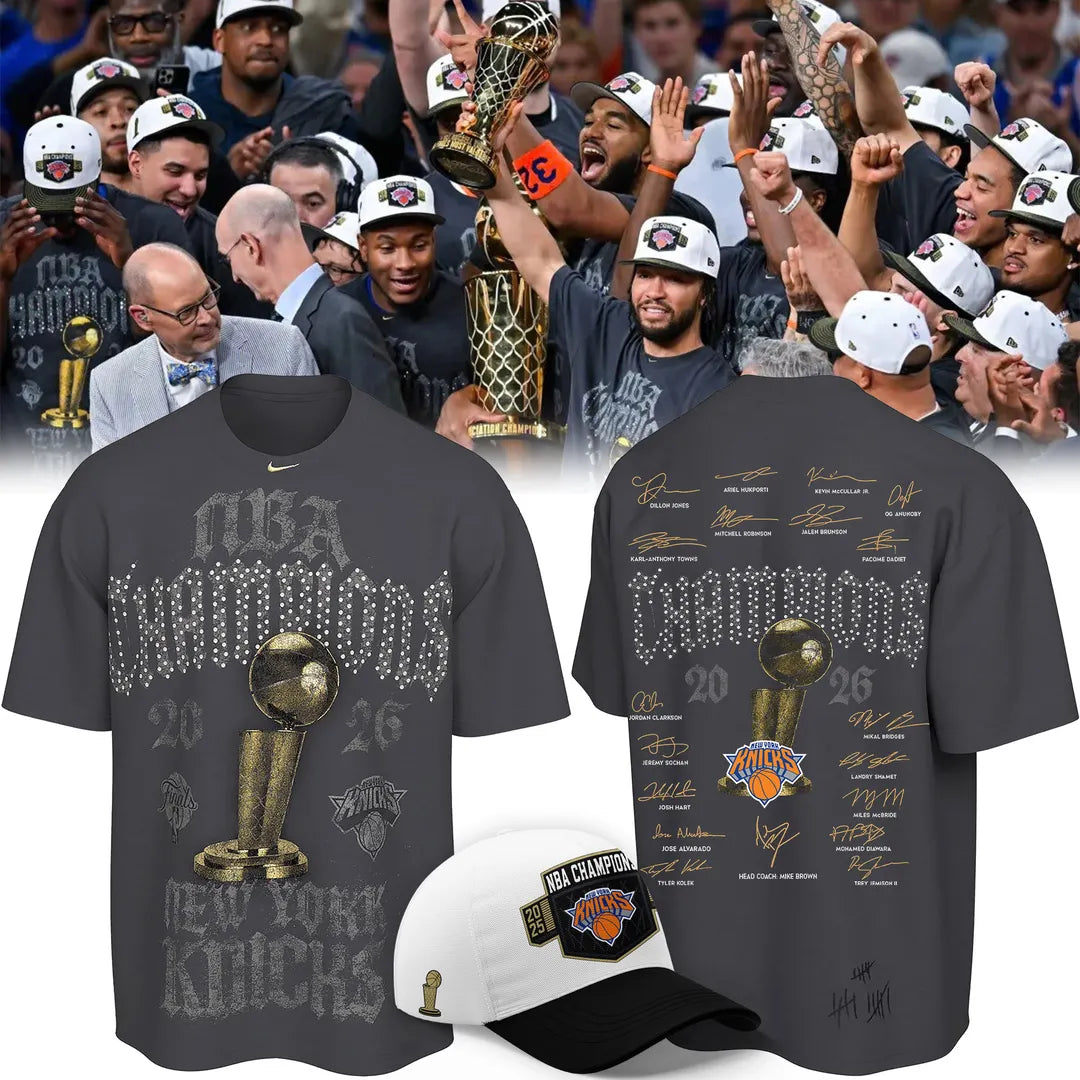 New York Knicks NBA Finals Champs Nike Locker Room T-Shirt