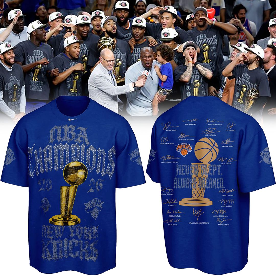 New York Knicks Basketball NBA Rings Champions Tshirt
