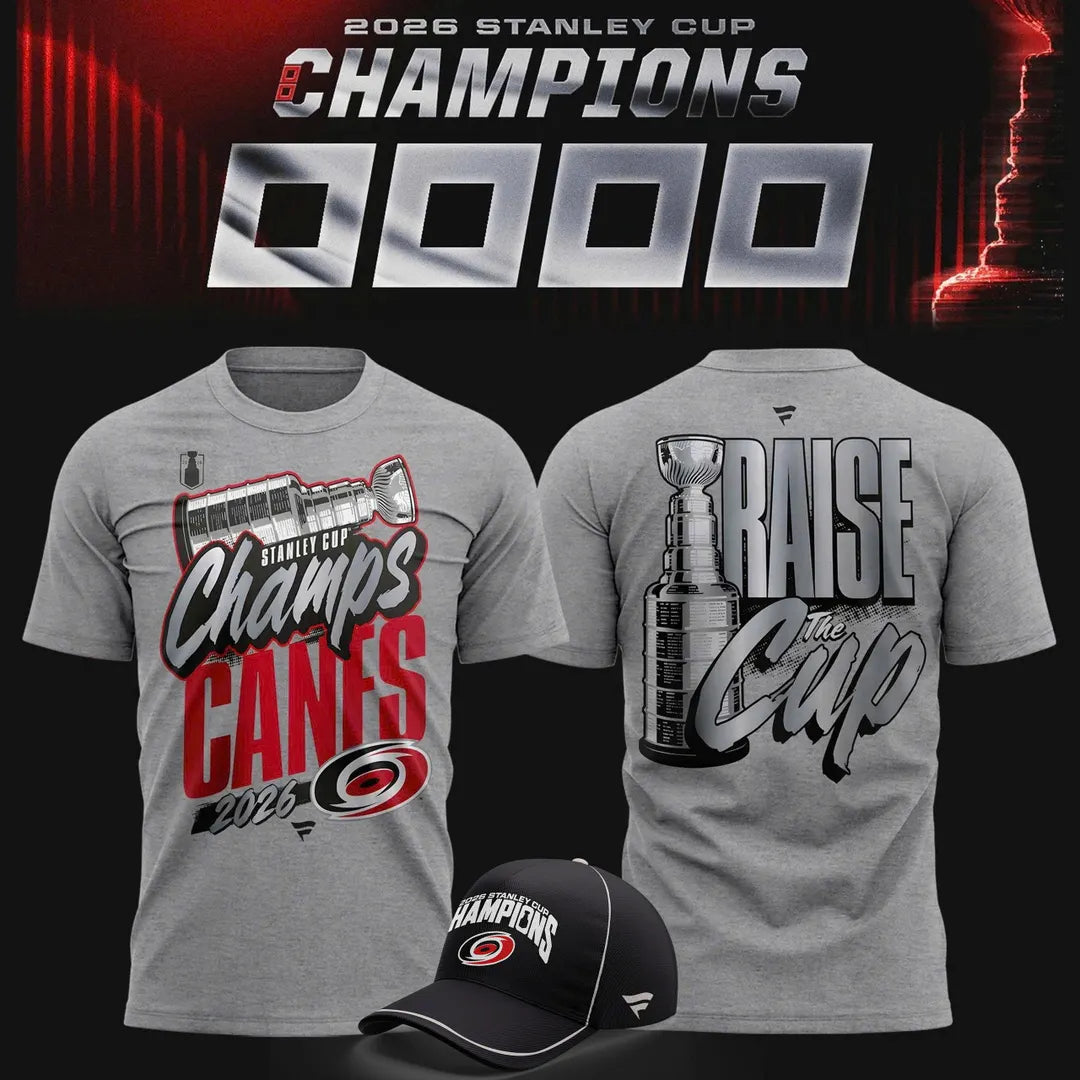 Carolina Hurricanes 2026 Stanley Cup Champions T-Shirt