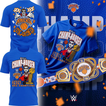 New York Knicks 2026 NBA Finals Champions T-Shirt