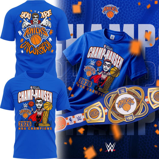 New York Knicks 2026 NBA Finals Champions T-Shirt