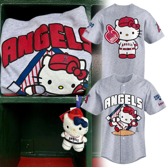 Los Angeles Angels x Hello Kitty 2026 Baseball Jersey
