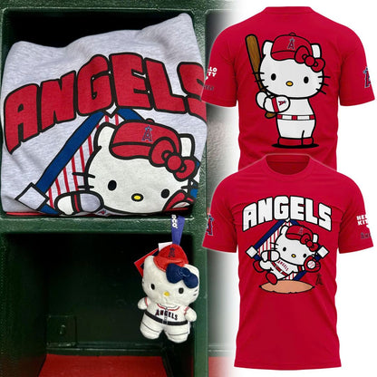 Los Angeles Angels x Hello Kitty 2026 MLB-Inspired T-Shirt