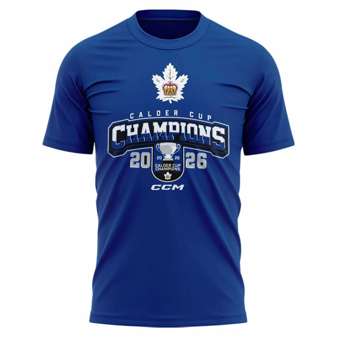 Toronto Marlies 2026 Calder Cup Champ Blue T-shirt