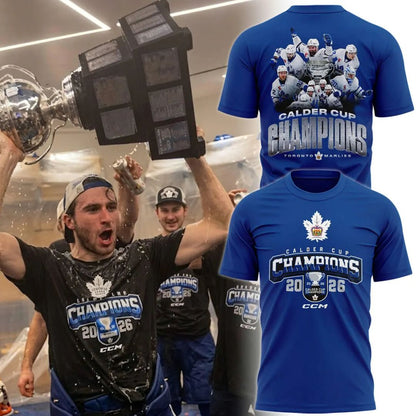 Toronto Marlies 2026 Calder Cup Champions T-shirt