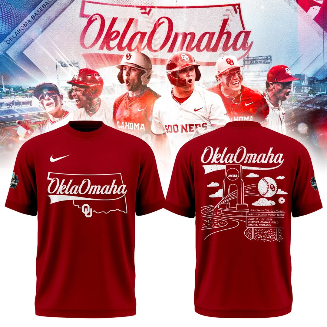 Oklahoma Sooners 2026 NCAA Baseball National Champions Tshirt