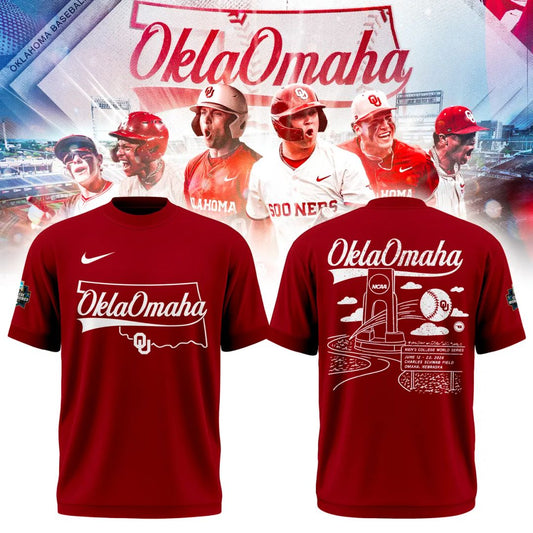 Oklahoma Sooners 2026 NCAA Baseball National Champions Tshirt