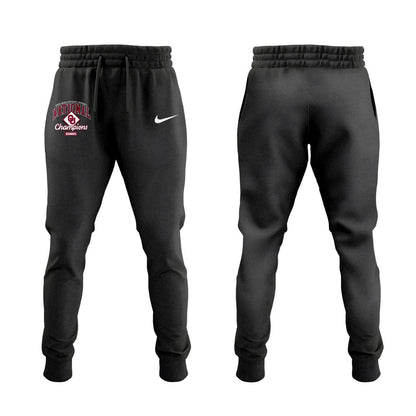 Oklahoma Sooners Charcoal 2026 NCAA Division I Baseball National Champions Locker Room Hoodie