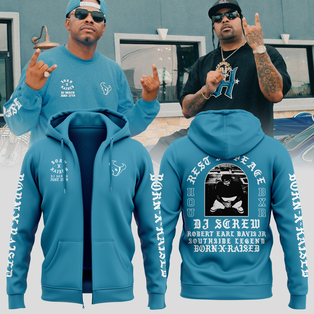Limited Edition Houston Texans 2026 "Screwston" ZipHoodie
