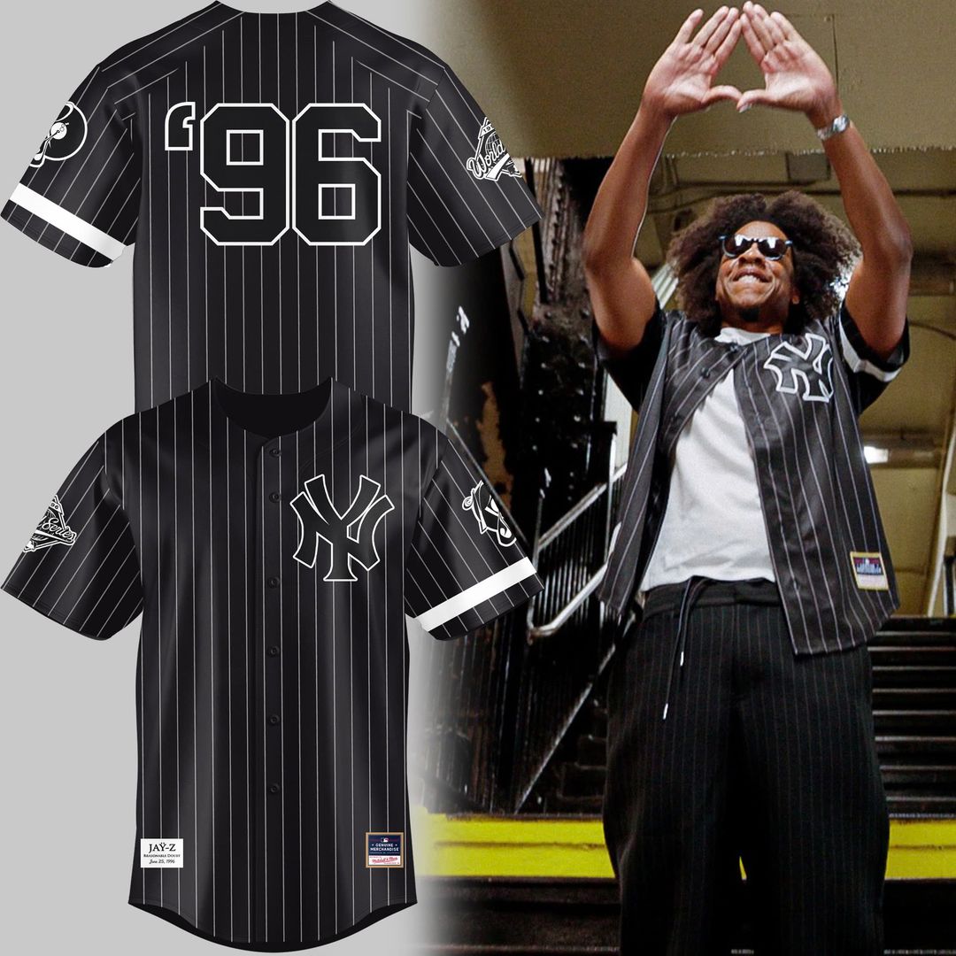 New York Yankees 2026 JAŸ-Z30 Reasonable Doubt Jersey