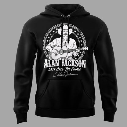 Exclusive Version 2026 Alan Jackson "Last Call... The Finale" Hoodie