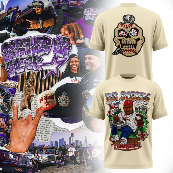 Houston Astros x DJ Screw Collection T-Shirt