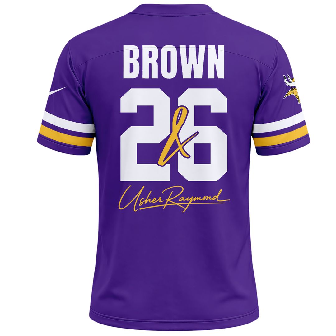 Limited Edition The R&B Tour x Minnesota Vikings Football Jersey 2026