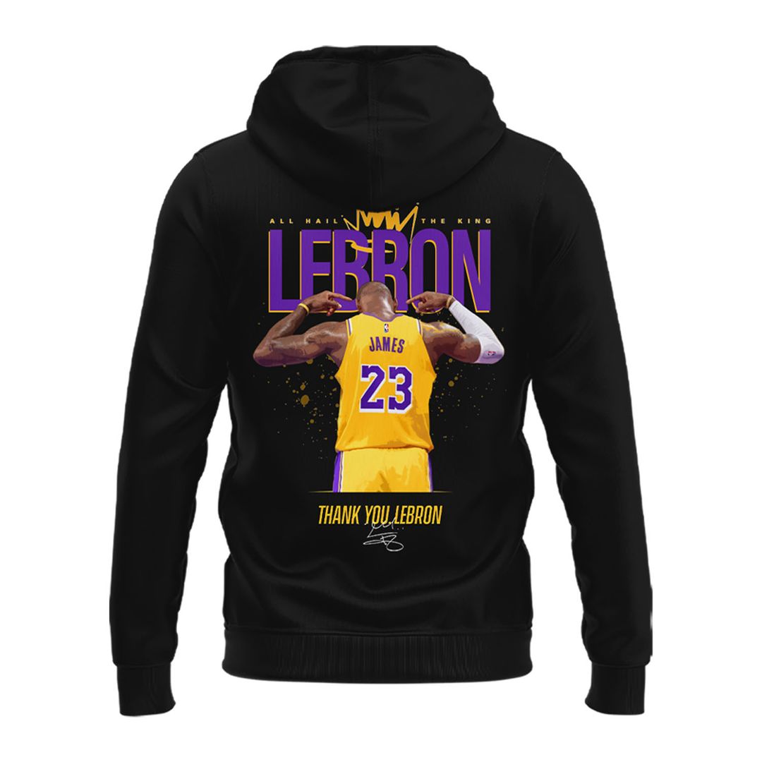 Thank you, LeBron Los Angeles Lakers Hoodie