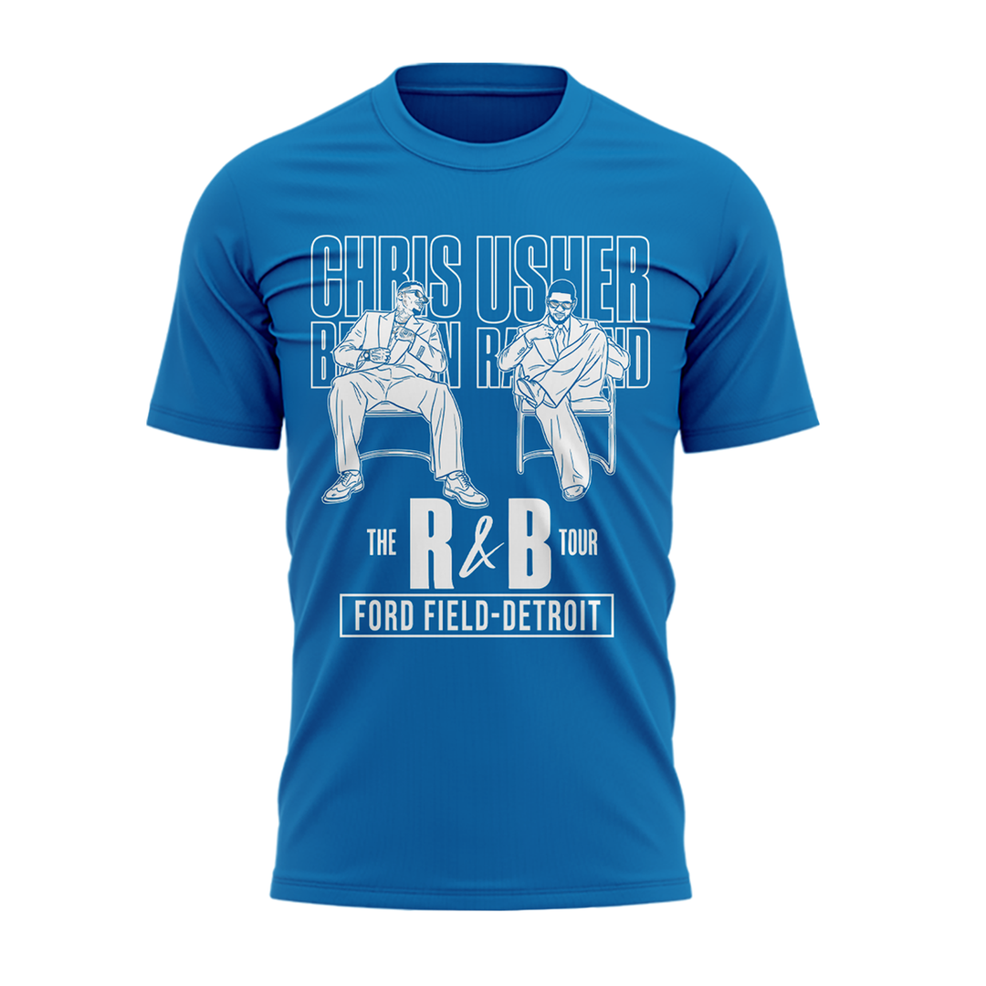 Exclusive Version Tshirt Detroit x The R&b Tour 2026