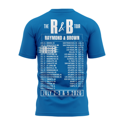 Exclusive Version Tshirt Detroit x The R&b Tour 2026