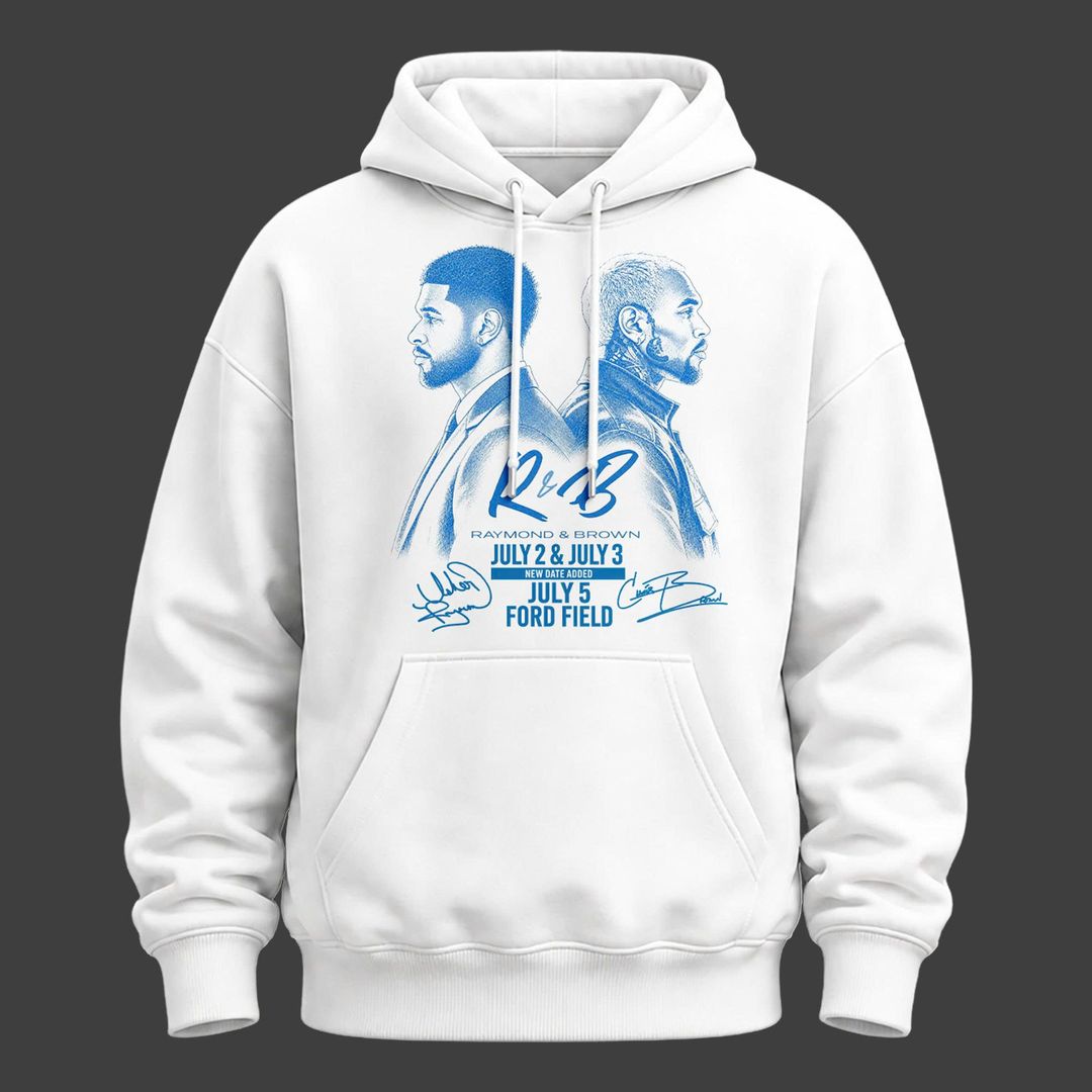 Exclusive Version Hoodie Detroit x The R&b Tour 2026