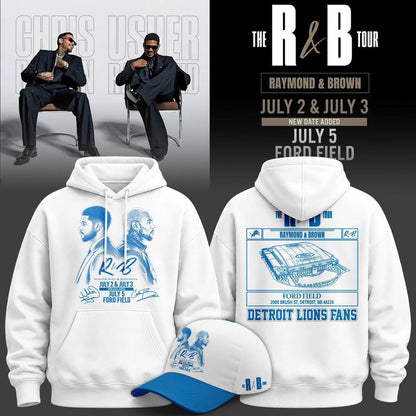 Exclusive Version Hoodie Detroit x The R&b Tour 2026