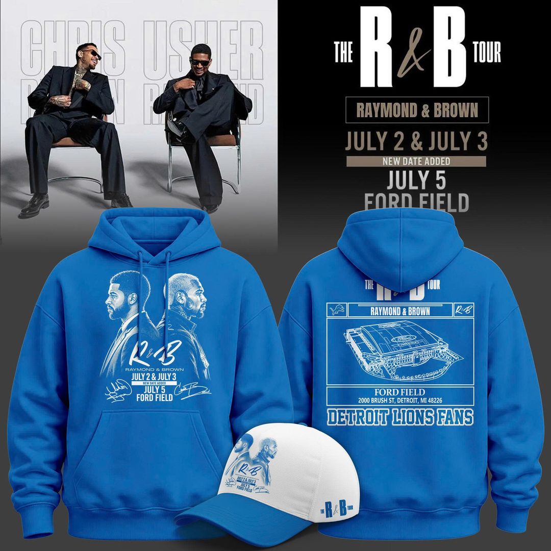 Exclusive Version Hoodie Detroit x The R&b Tour 2026