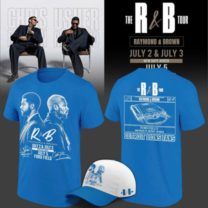 Exclusive Version Tshirt Detroit x The R&b Tour 2026