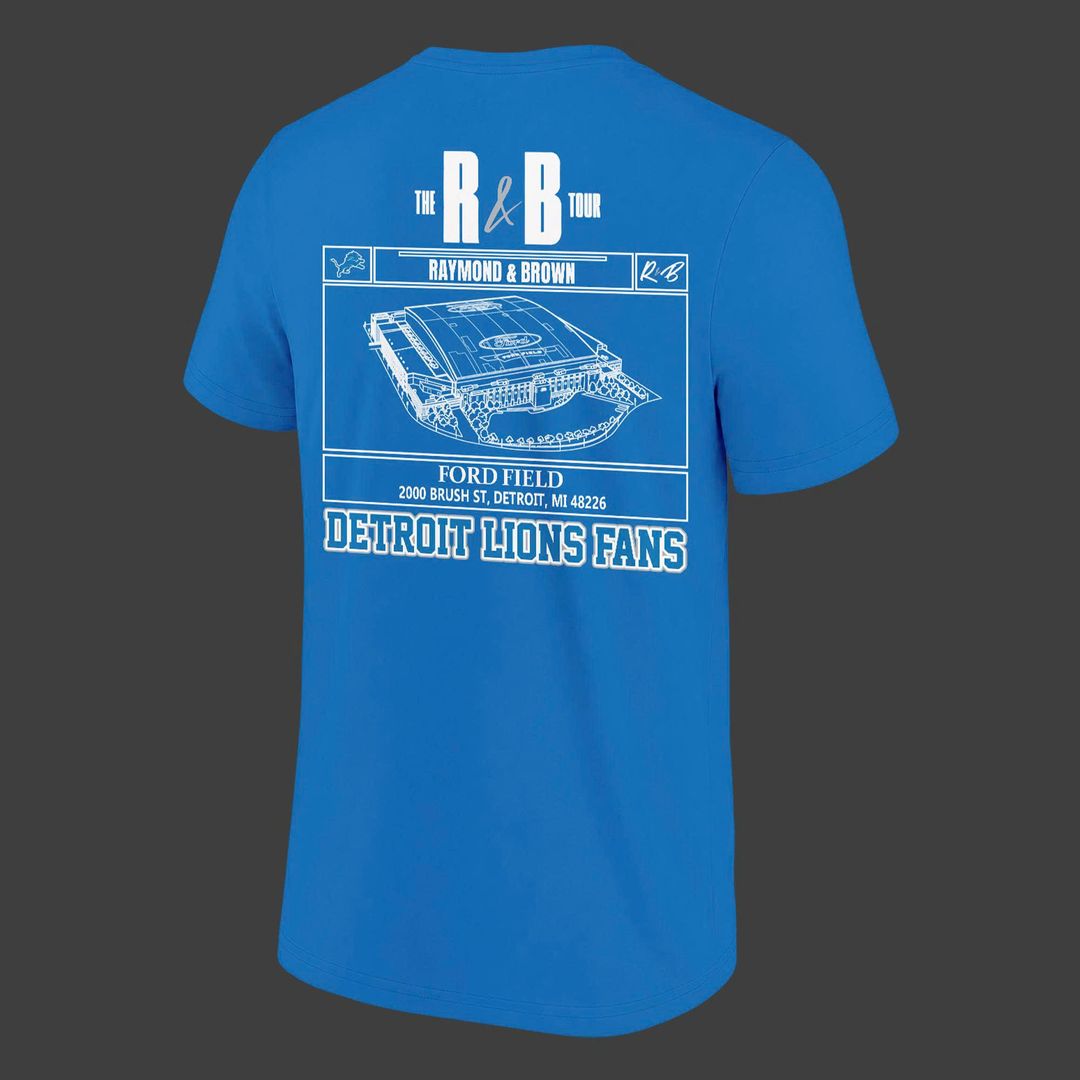 Exclusive Version Tshirt Detroit x The R&b Tour 2026