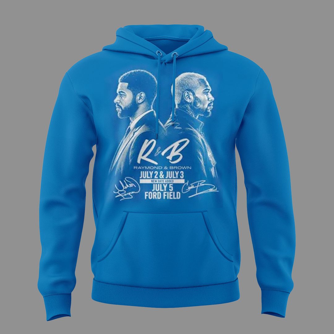 Exclusive Version Hoodie Detroit x The R&b Tour 2026