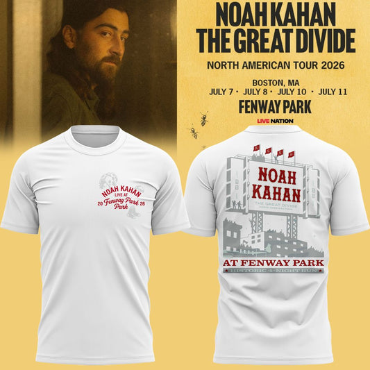 Boston Red Sox x Noah Kahan : The Great Divide Tour Tee