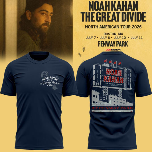 Boston Red Sox x Noah Kahan : The Great Divide Tour Tee