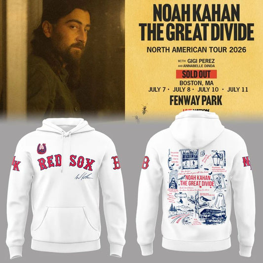 Boston Red Sox x Noah Kahan : The Great Divide Tour Hoodie