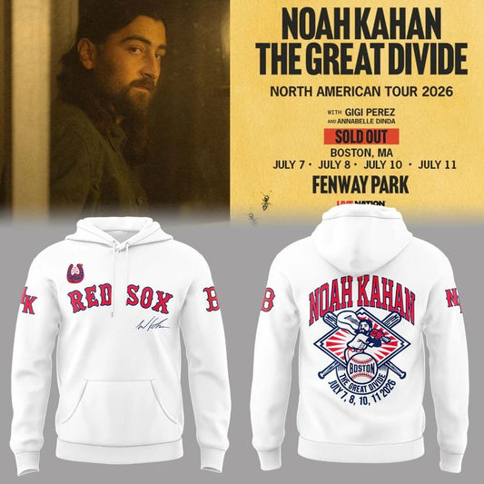 Boston Red Sox x Noah Kahan : The Great Divide Tour Hoodie