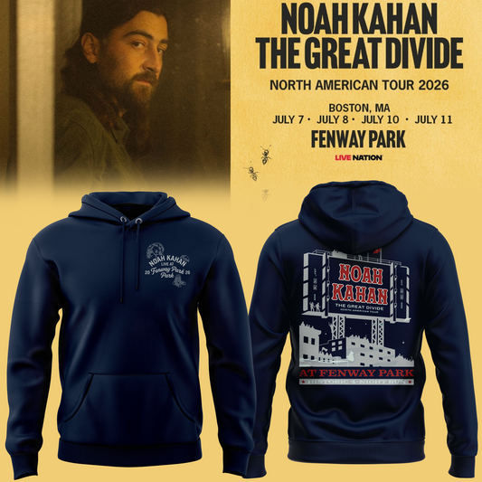 Boston Red Sox x Noah Kahan : The Great Divide Tour Hoodie