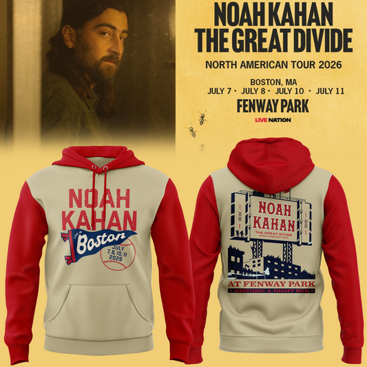 Boston Red Sox x Noah Kahan : The Great Divide Tour Hoodie