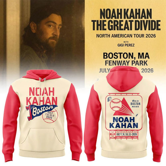 Boston Red Sox x Noah Kahan : The Great Divide Tour Hoodie