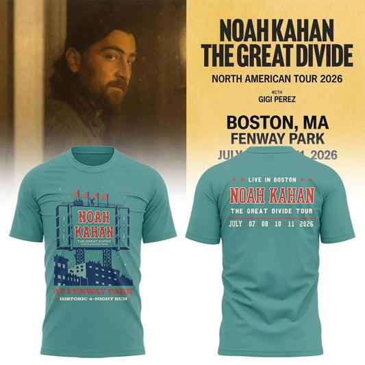 Boston Red Sox x Noah Kahan : The Great Divide Tour Tee
