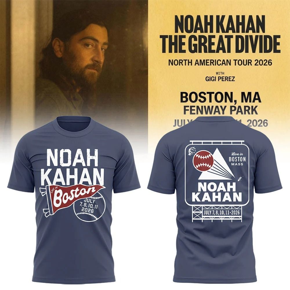 Boston Red Sox x Noah Kahan : The Great Divide Tour Tee