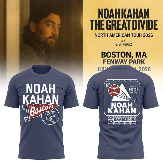 Boston Red Sox x Noah Kahan : The Great Divide Tour Tee