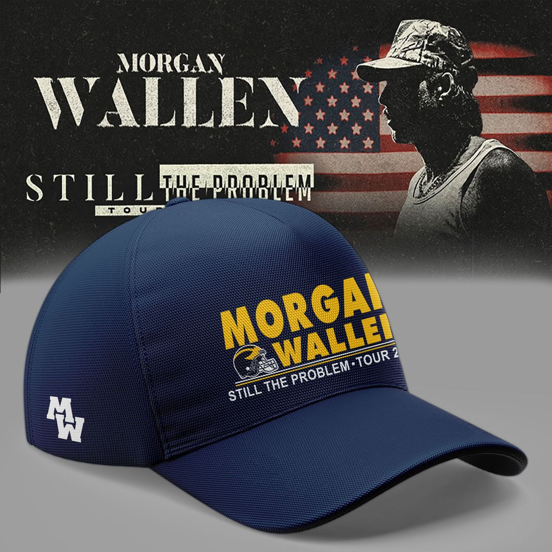 Morgan Wallen x Michigan Wolverines Football - Still The Problem Tour 2026 T-Shirt