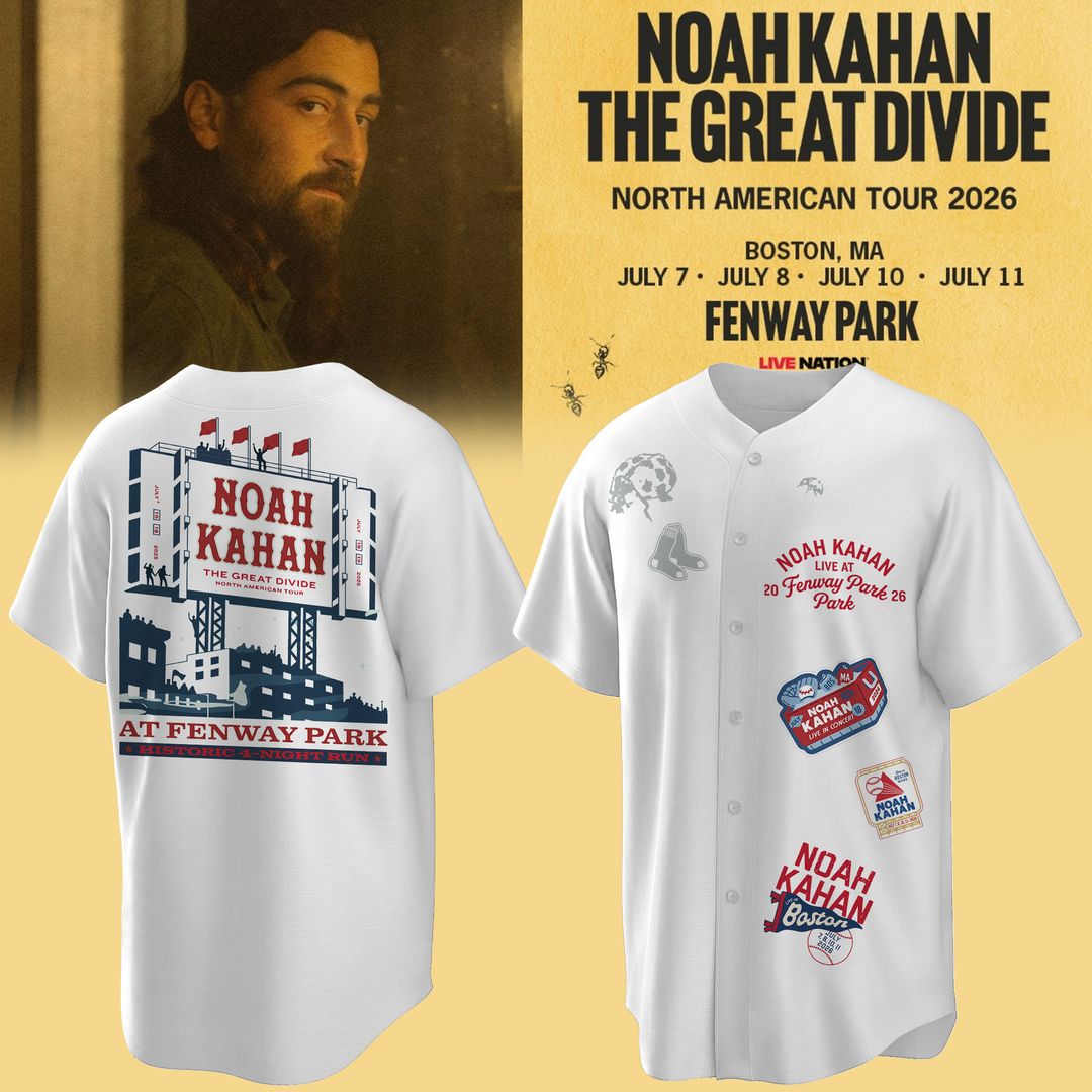 Boston Red Sox x Noah Kahan : The Great Divide Tour Jersey